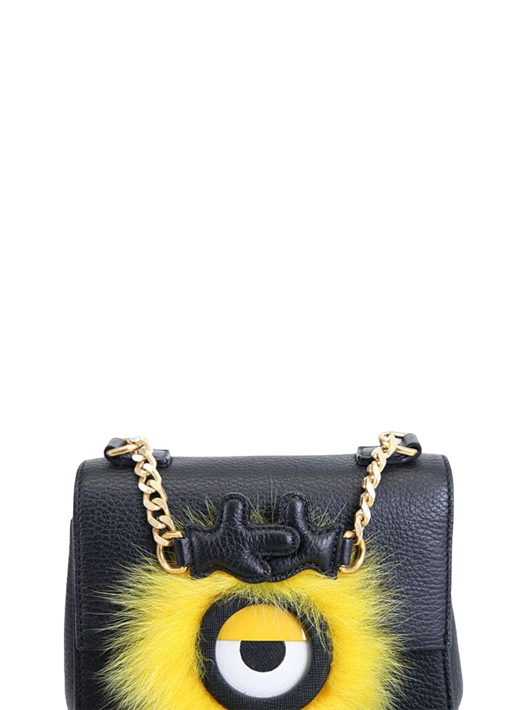 Minions 牛皮革側孭袋