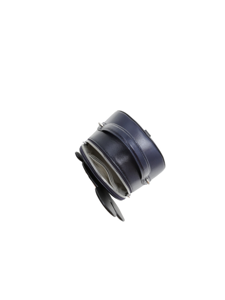 Mickey Mouse 牛仔布鑲牛皮革背囊