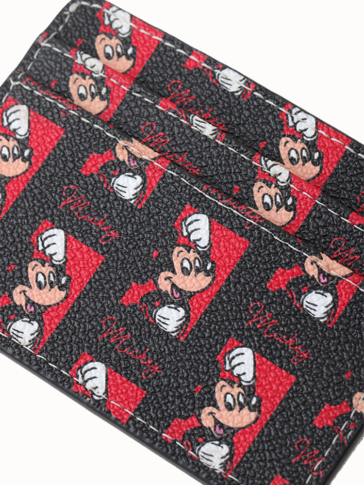 Mickey Mouse PVC皮革卡片套