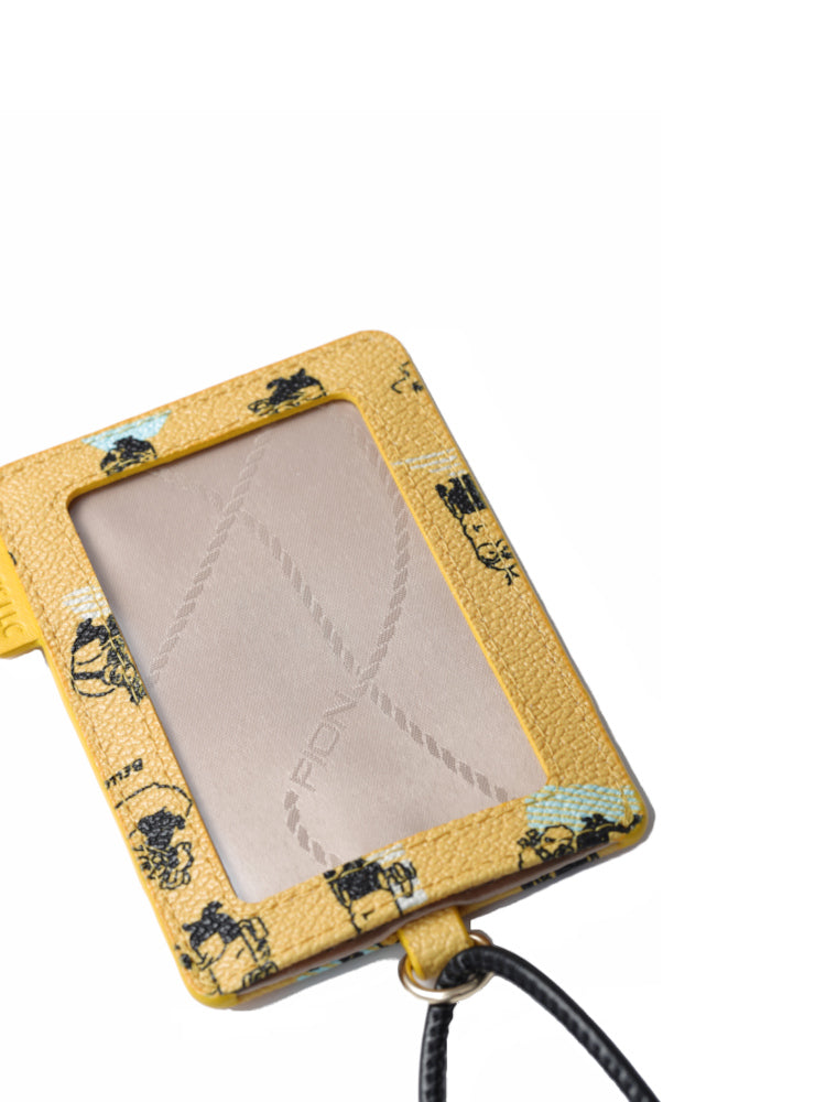 Minions 人造革掛頸證件套