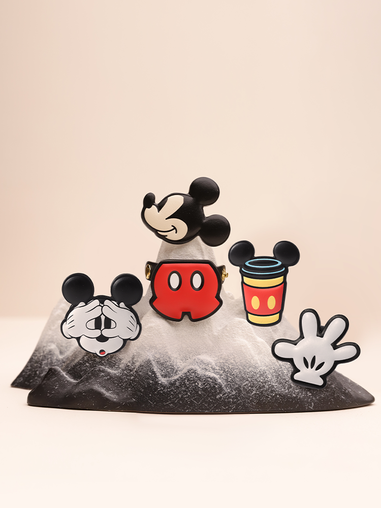 Mickey Mouse Leather Bag Charm – FION HK Mickey Mouse Leather Bag Charm – FION HK