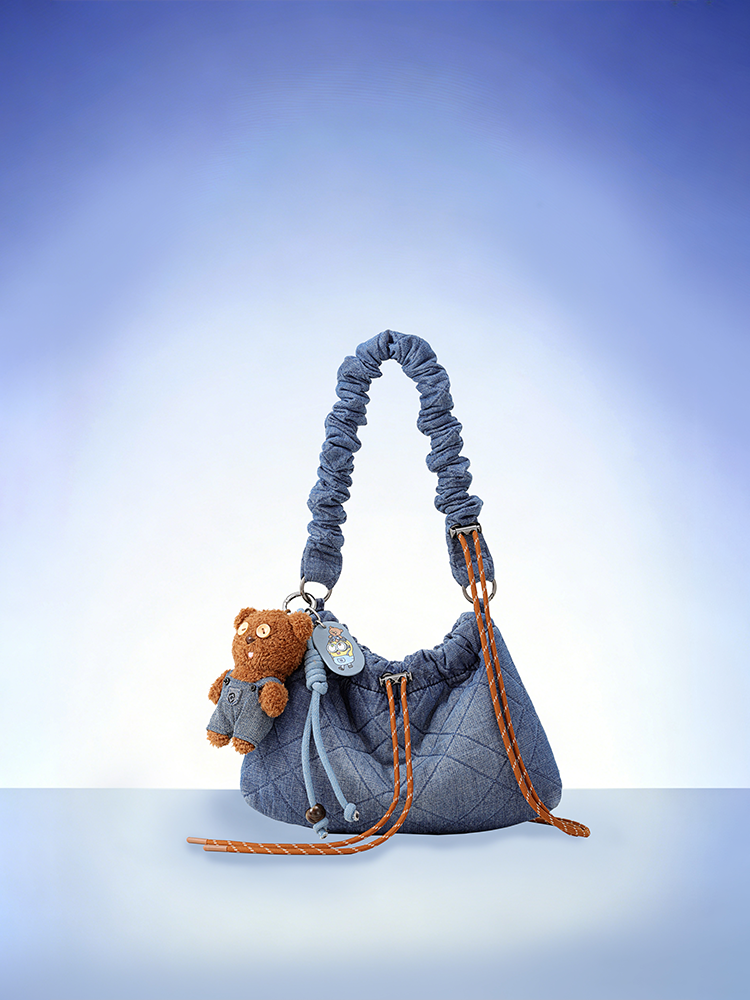 Minions Tim 織物束繩雲朵包 (中號)