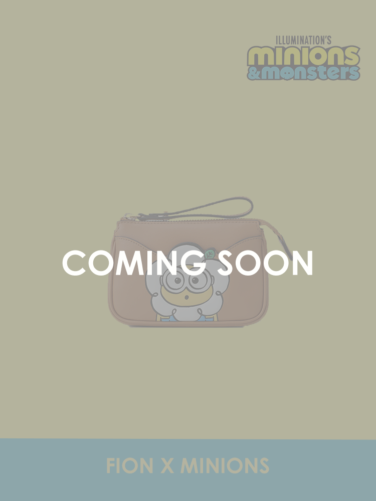 Minions & Monsters Daisy Leather Clutch Bag