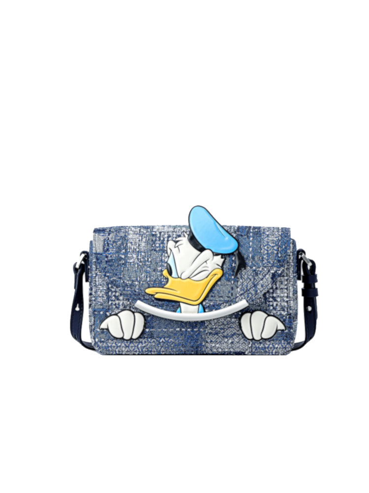 Donald Duck 提花織物斜孭袋