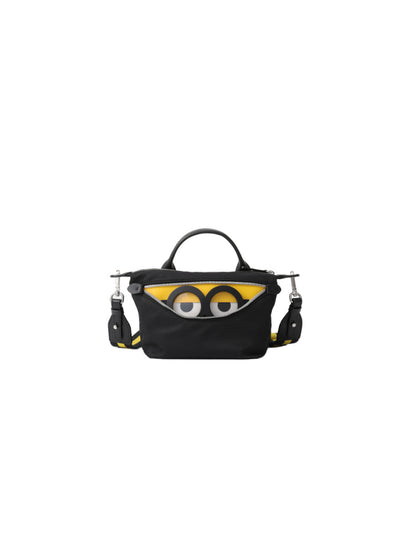 Minions Jacquard with Leather Crossbody and Shoulder Bag