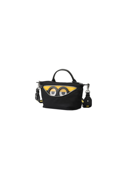 Minions Jacquard with Leather Crossbody and Shoulder Bag