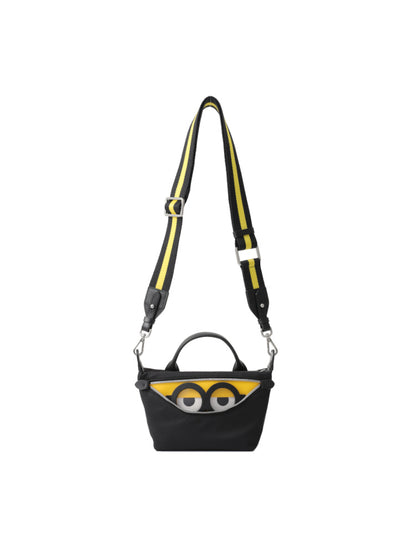 Minions Jacquard with Leather Crossbody and Shoulder Bag