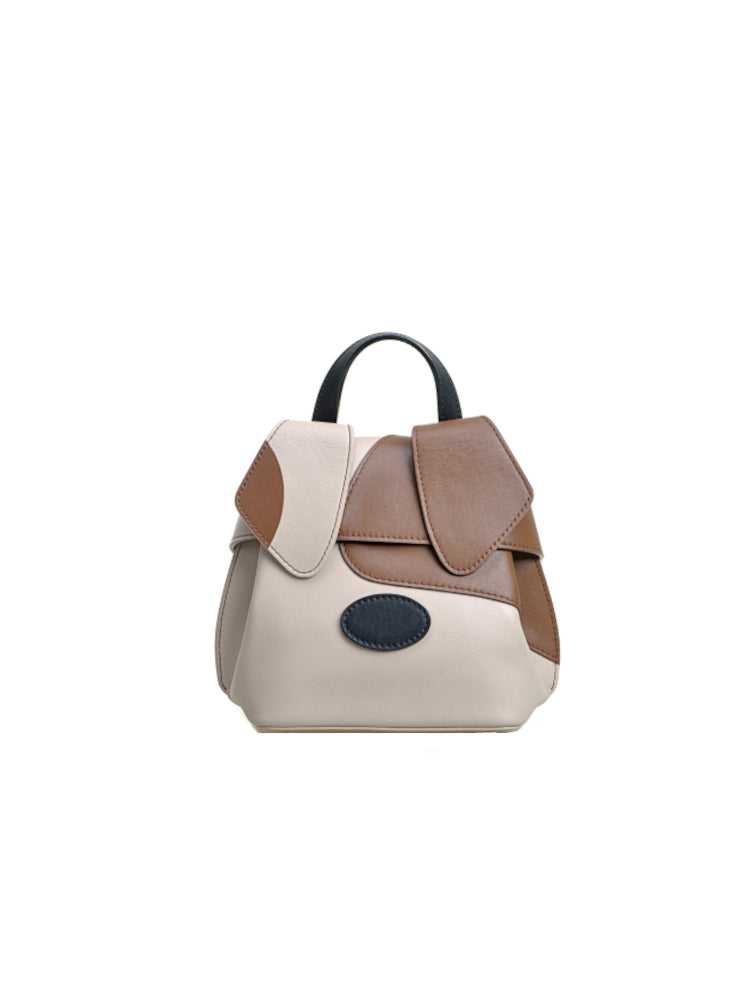 Doggy Leather Backpack