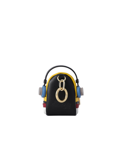 Minions 牛皮革迷你側孭袋