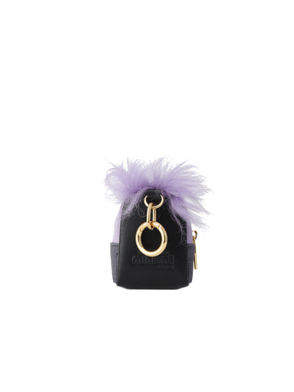 Minions Leather Nano Crossbody & Shoulder Handbag - Crazy