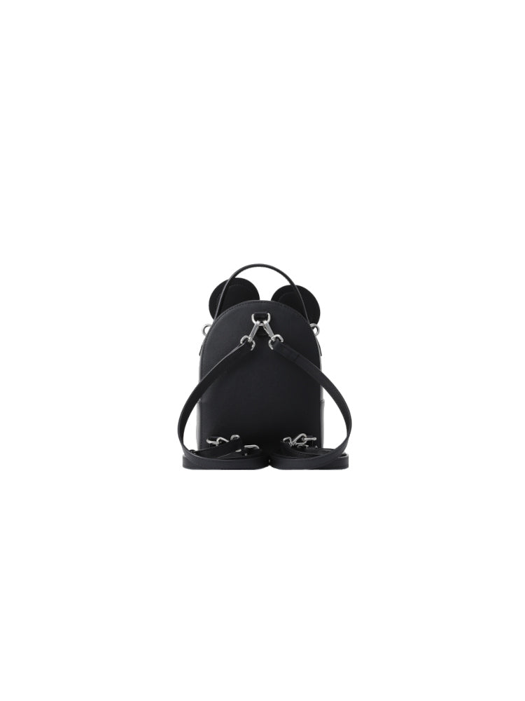 Mickey Mouse Cow Leather Backpack