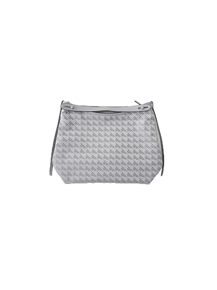 FION Palace Jacquard with Leather Handbag