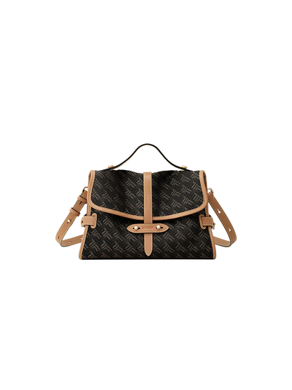 FION Y Island Jacquard with Leather Crossbody & Shoulder Bag