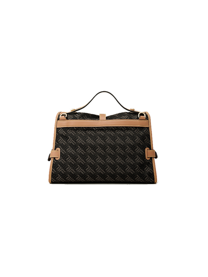 FION Y Island Jacquard with Leather Crossbody & Shoulder Bag