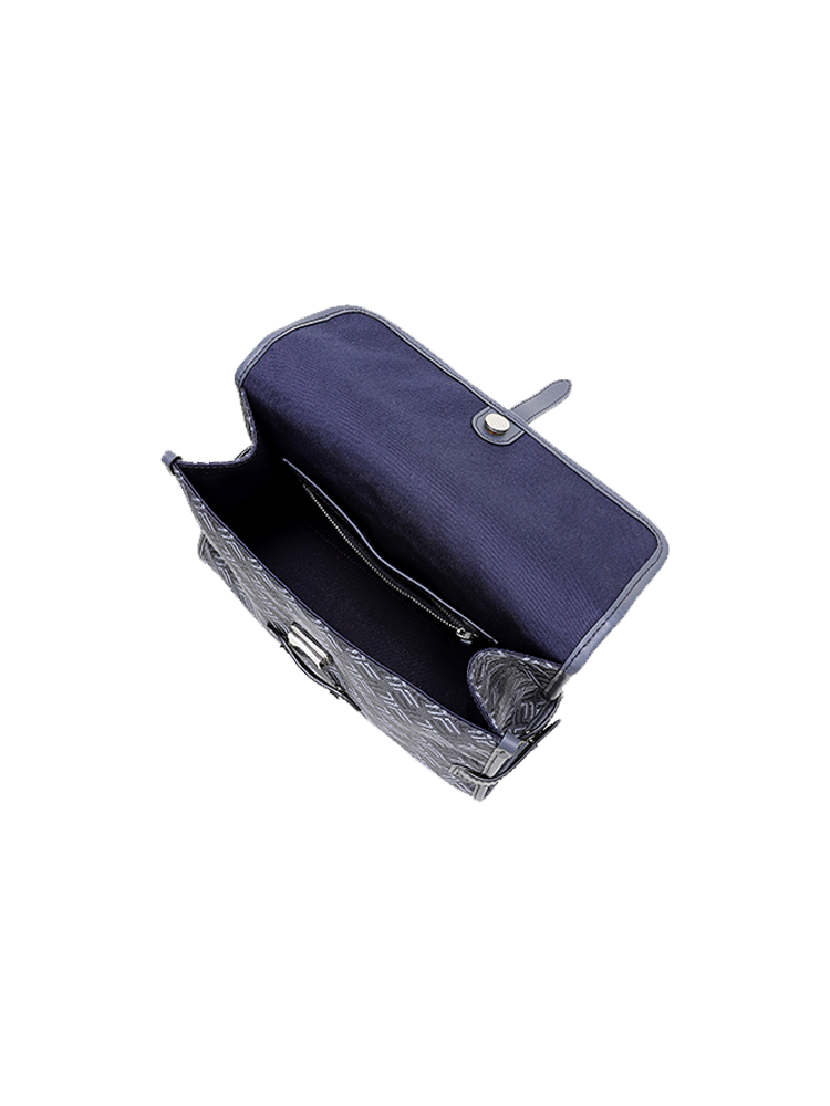 FION Y Island Jacquard with Leather Crossbody & Shoulder Bag