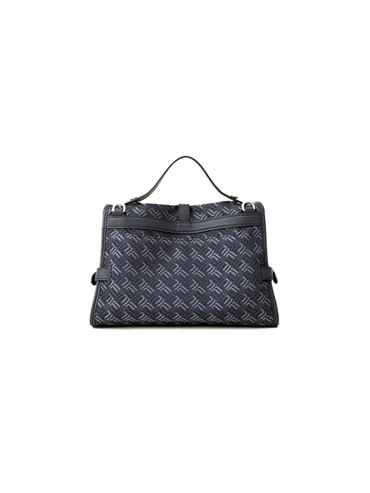 FION Y Island Jacquard with Leather Crossbody & Shoulder Bag