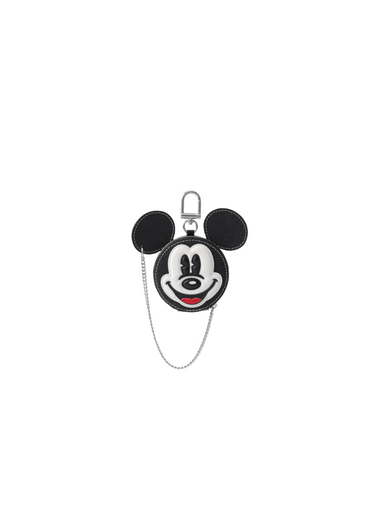 Mickey Mouse 皮革鏈帶零錢包