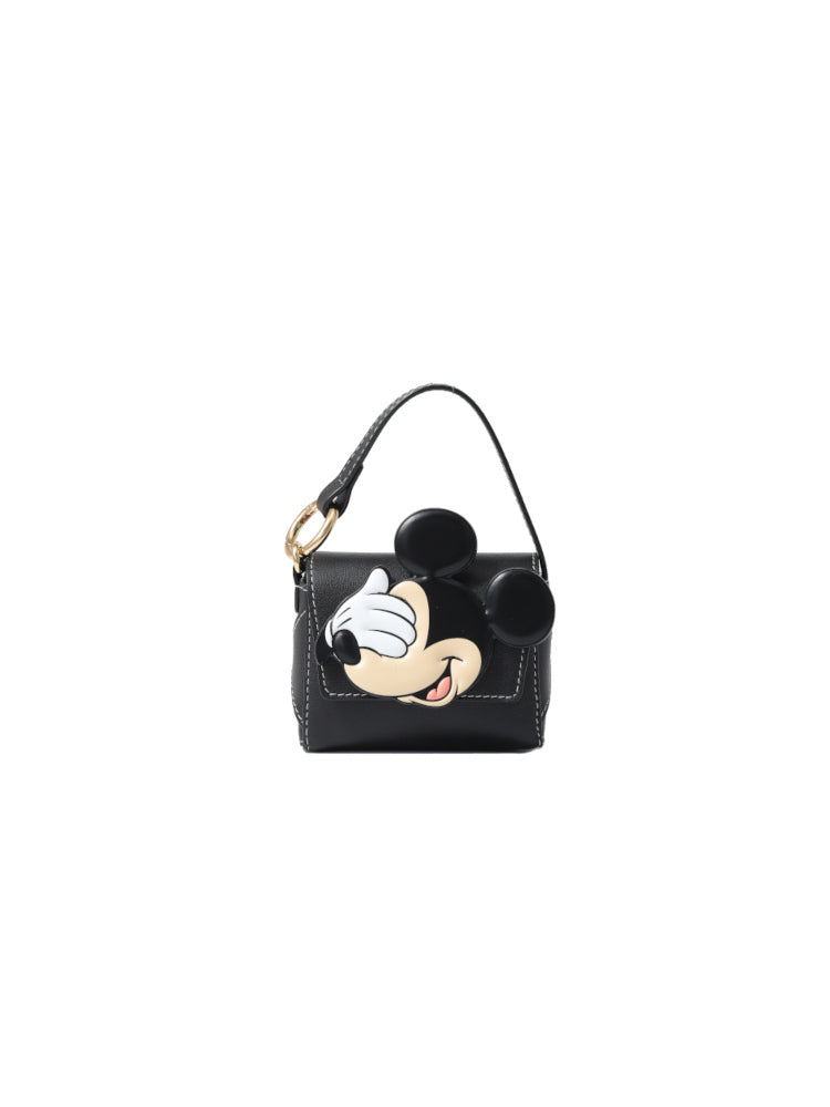 Mickey Mouse Mini Leather Crossbody and Shoulder Bag