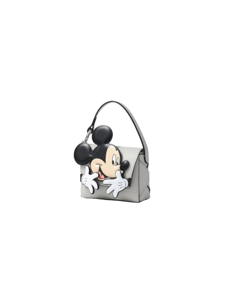 Mickey Mouse Mini Leather Crossbody and Shoulder Bag