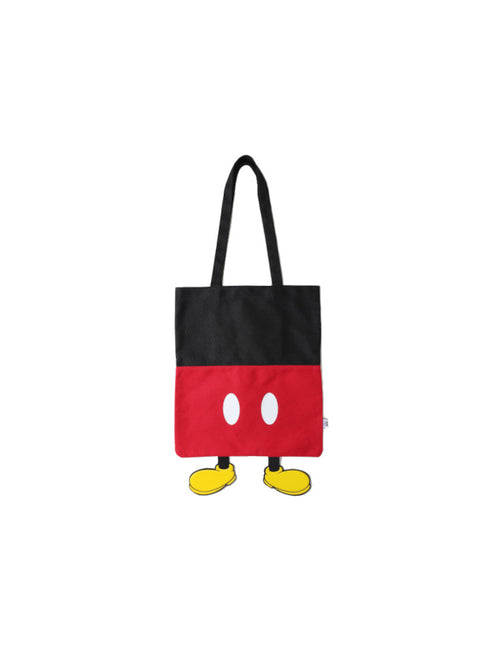 (Free Gift Use) Mickey Mouse Red Trousers Canvas Shopping Bag