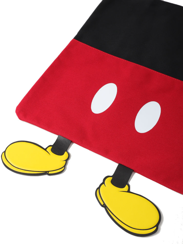 Mickey Mouse 紅褲子帆布購物袋
