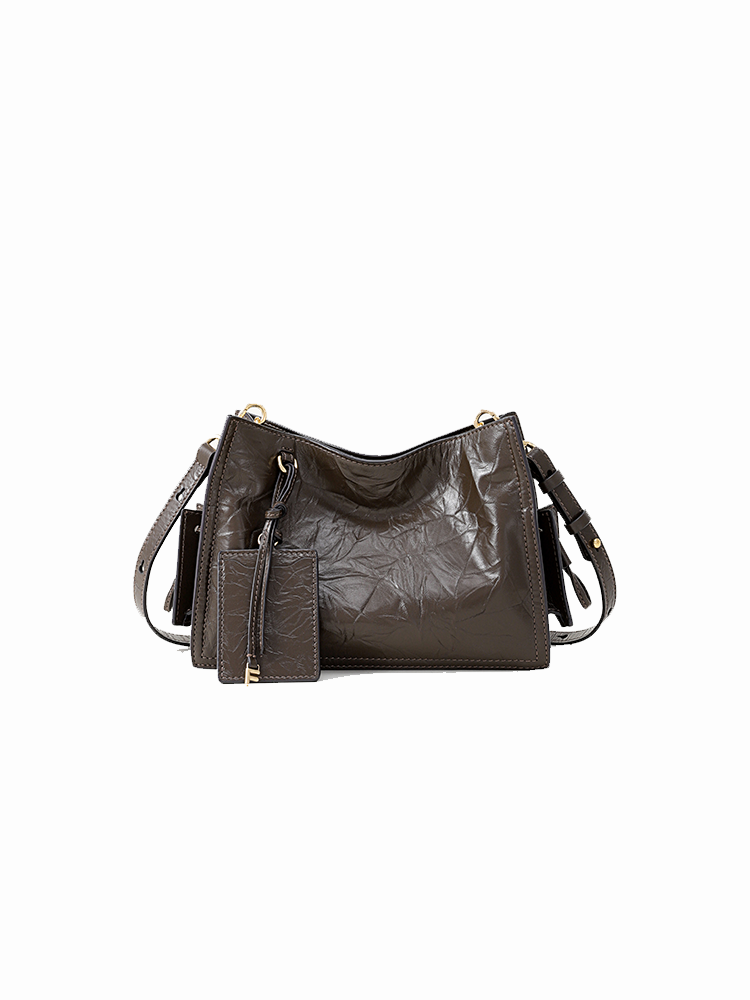 FION Bonbon Medium Leather Tote Bag