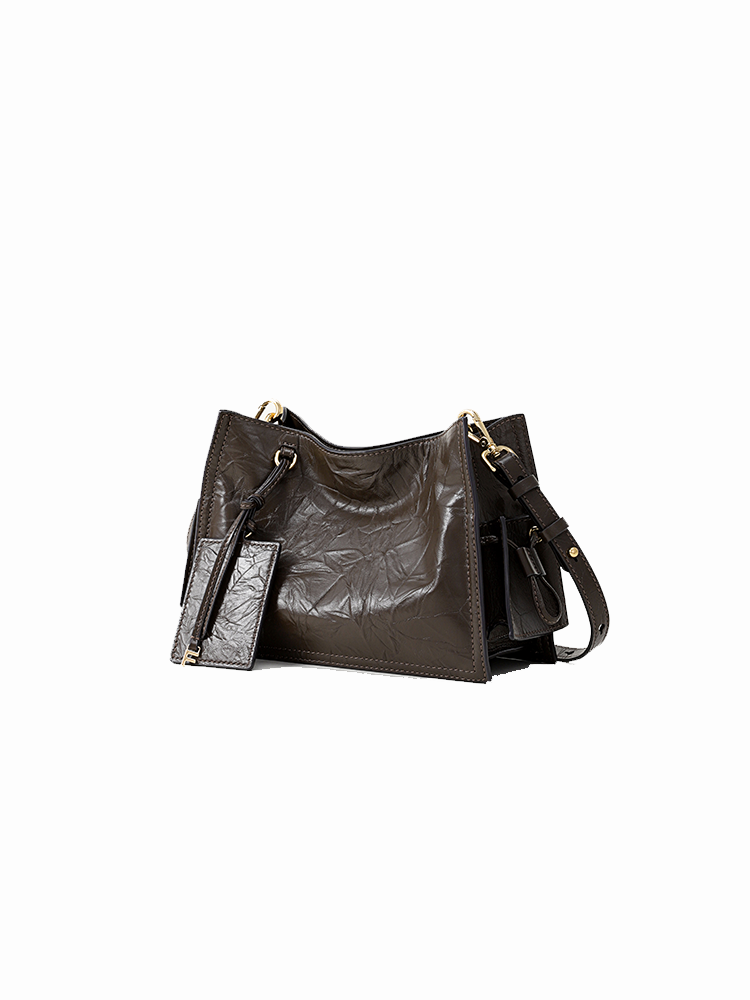 FION Bonbon Medium Leather Tote Bag