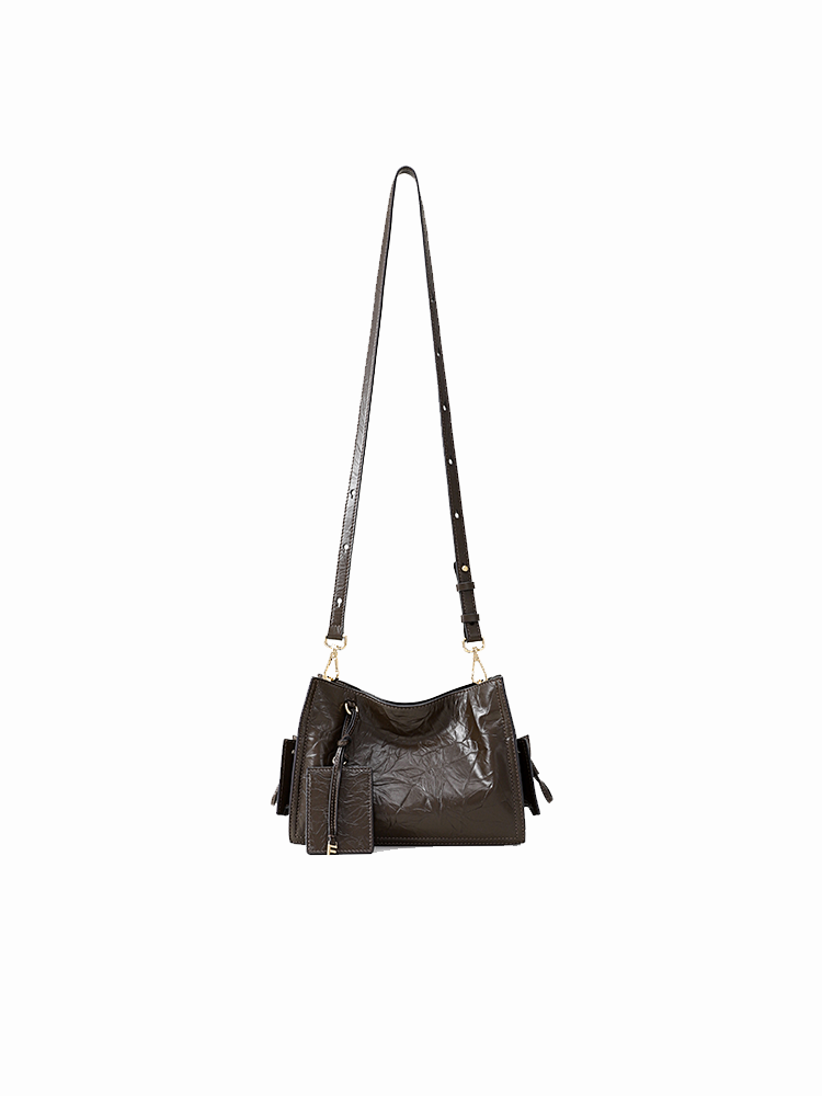 FION Bonbon Medium Leather Tote Bag