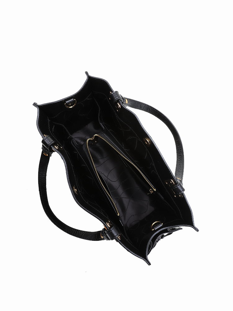 FION Bonbon Large Leather Tote Bag