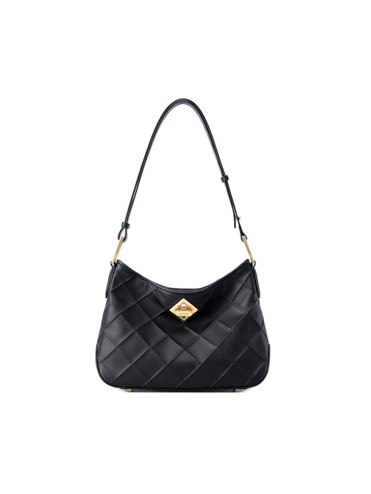 FION Quilting Leather Crossbody & Shoulder Bag