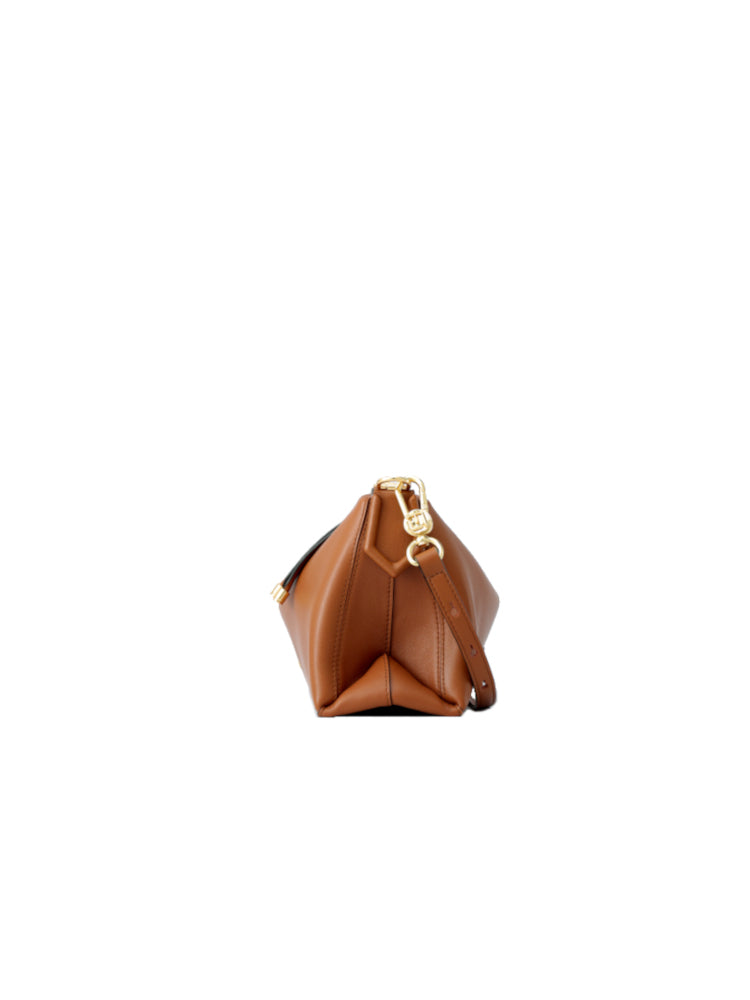 Lucky Leather Arc Shoulder Bag