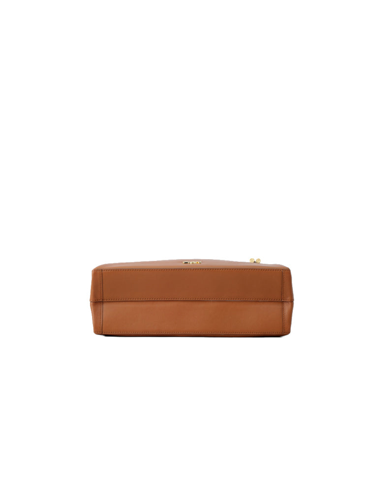 Lucky Leather Arc Shoulder Bag