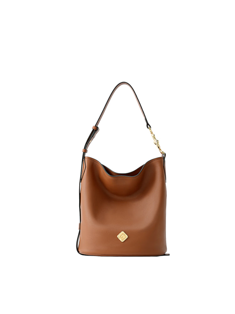 Lucky Leather Bucket Bag