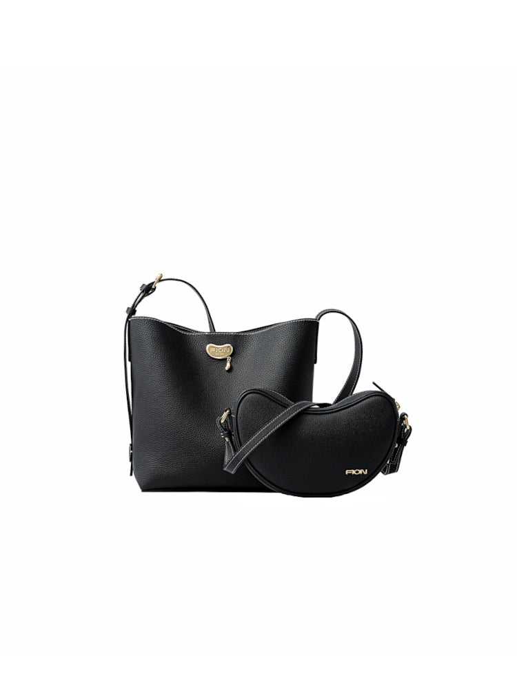 Love Sick Leather Medium Bucket Bag