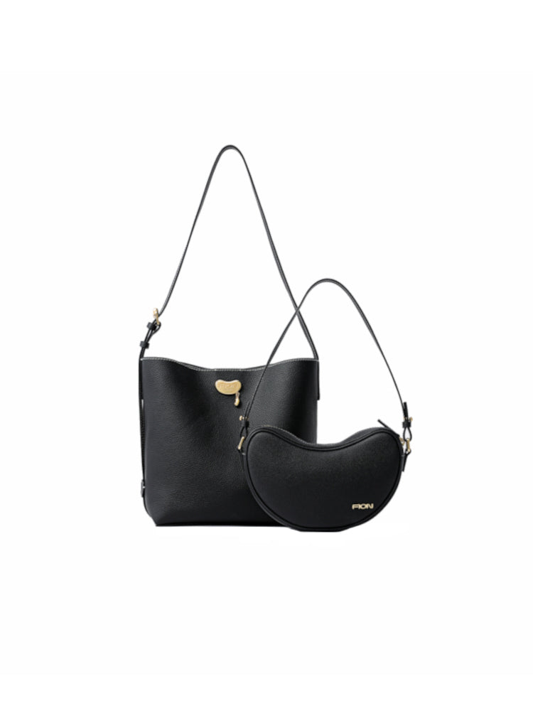 Love Sick Leather Medium Bucket Bag