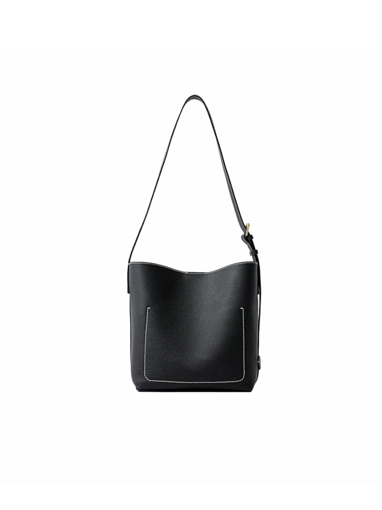 Love Sick Leather Medium Bucket Bag