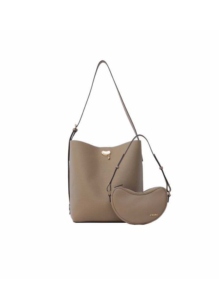 Love Sick Leather Large Bucket Bag