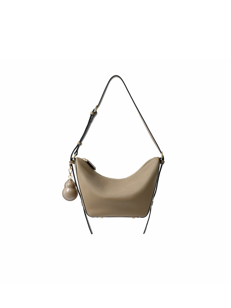 FULU Leather Hobo Bag