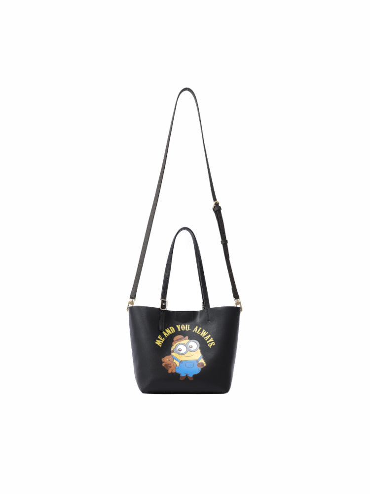 Minions Leather Tote Bag