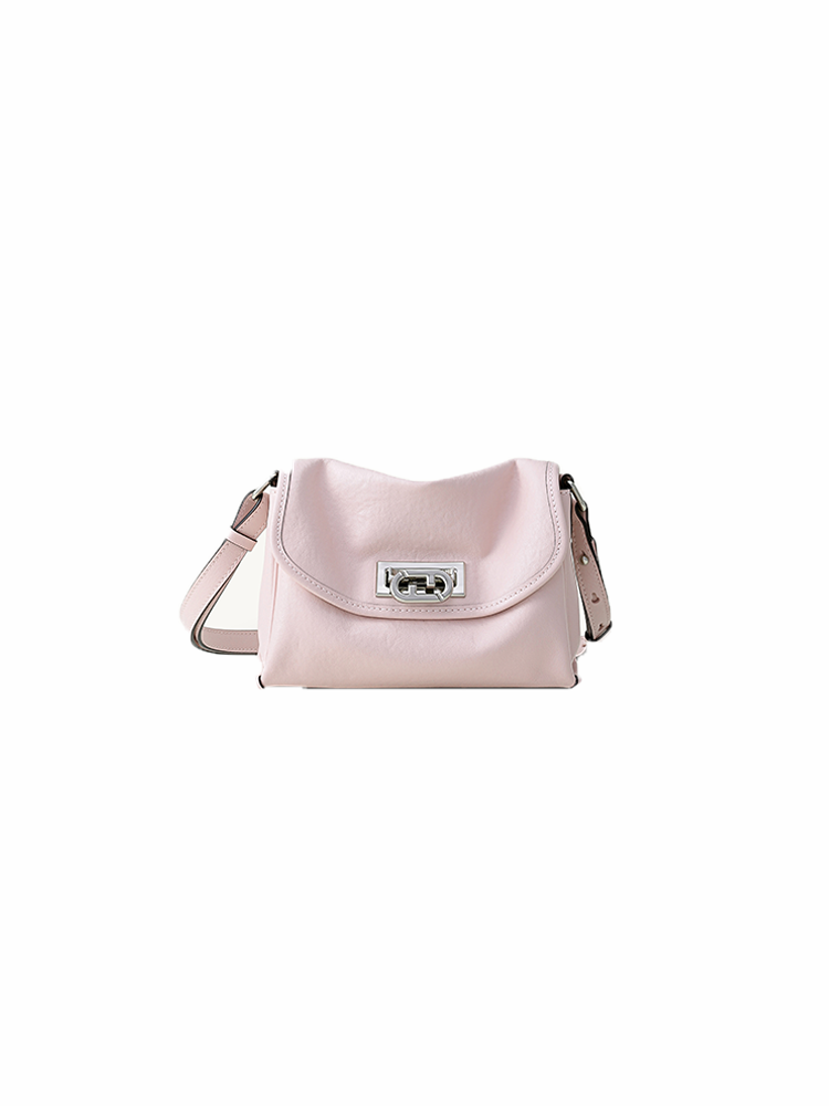 FION Vitrail Leather Flap Bag