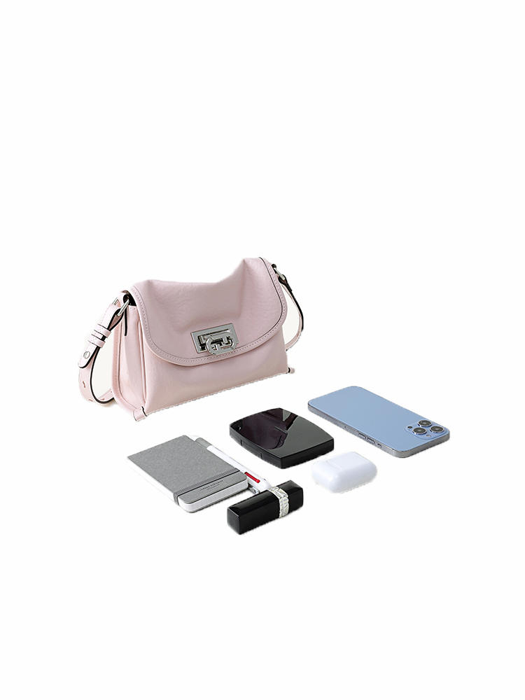 FION Vitrail Leather Flap Bag