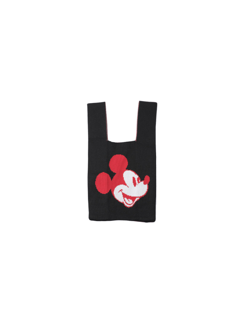 Mickey Mouse Knit Fabric Bag