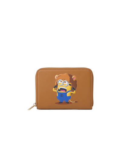 Minions 星座皮革銀包