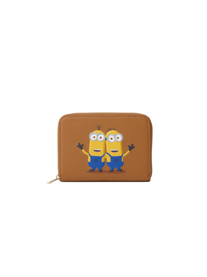 Minions 星座皮革銀包