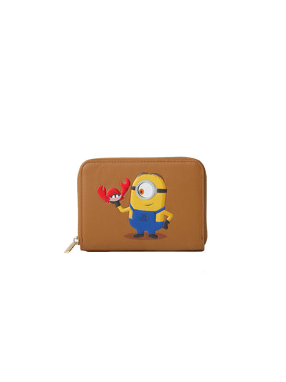 Minions 星座皮革銀包