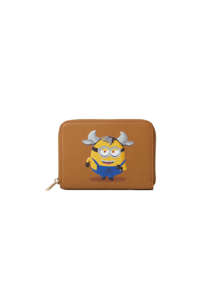 Minions 星座皮革銀包