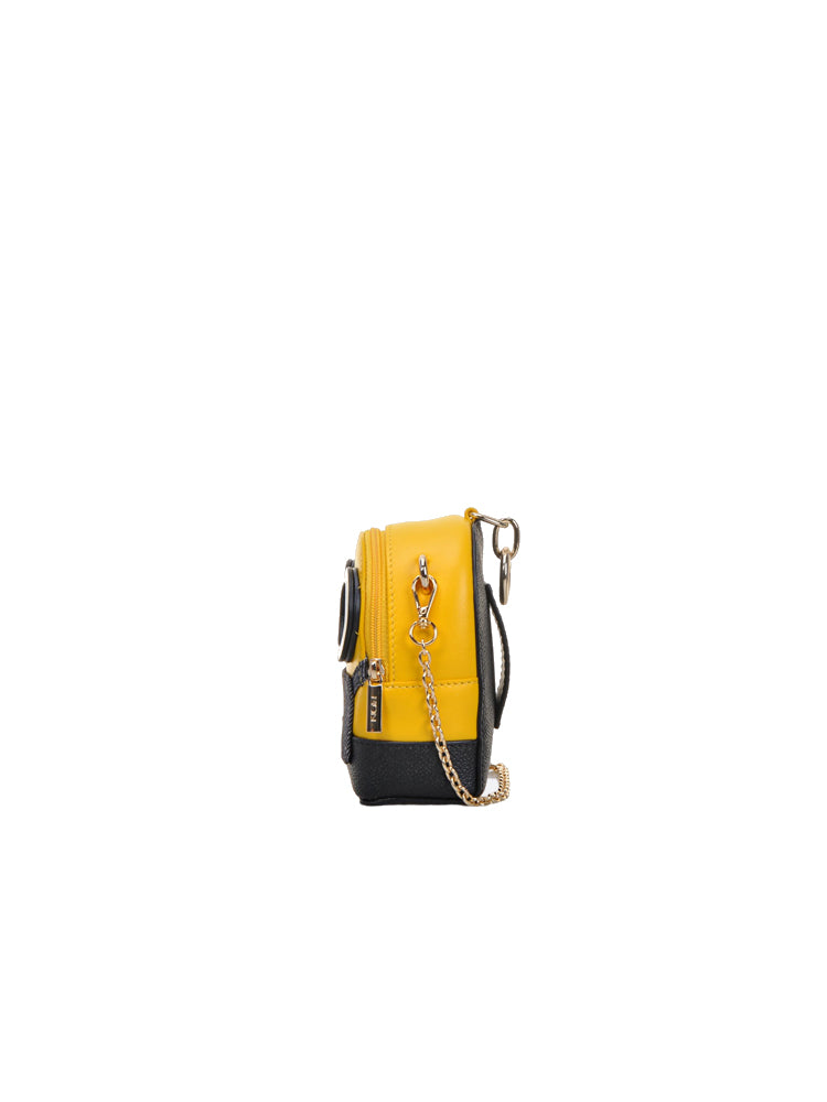 Minions Leather Mini Crossbody & Shoulder Handbag