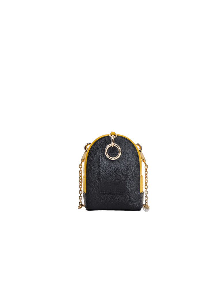Minions Leather Mini Crossbody & Shoulder Handbag