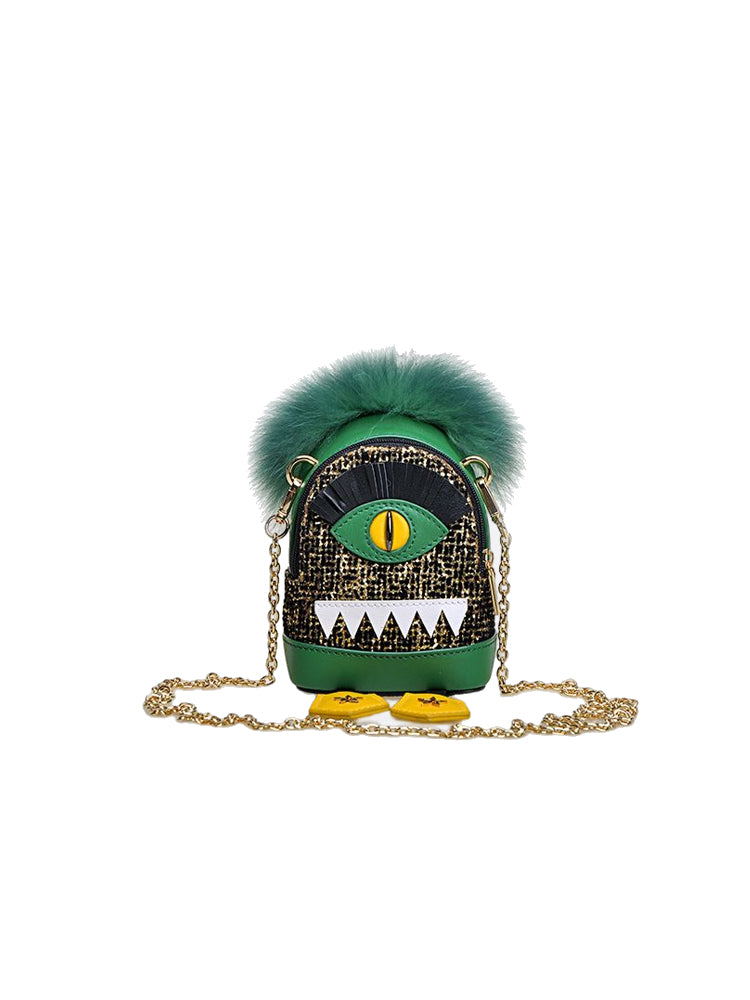 Little Mons 皮革迷你斜挎包和單肩包