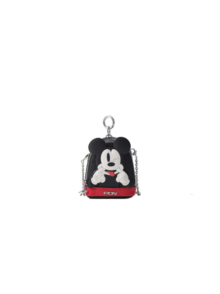 Mickey Mouse 皮革迷你側孭袋